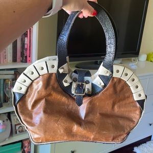 Vintage cowgirl leather purse